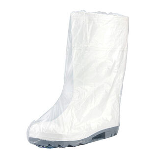 PE Plastic Boot Cover Clear - Bastion