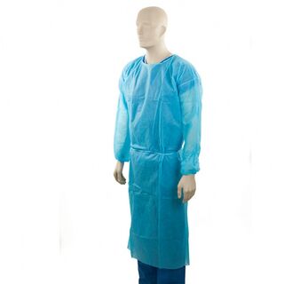 PP Clinical Gown - Blue - Bastion