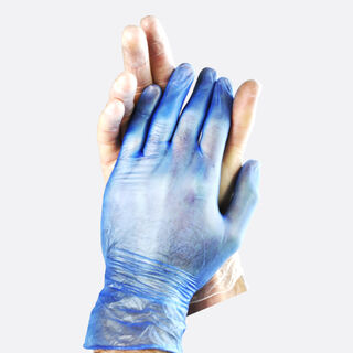 Vinyl Gloves Clear XL - Powdered