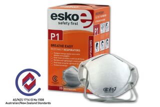 BREATHE EASY' P1 Dust Non-valved Mask - Esko