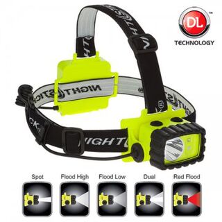 NIGHTSTICK IS DualLight Headlamp with Night Vision Red Light - Esko
