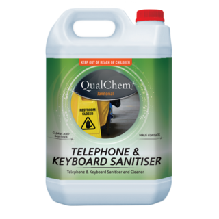 Telephone & Keyboard Sanitiser 5Litres - Qualchem