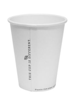 Hot Cup 8oz Plastic Free - Castaway