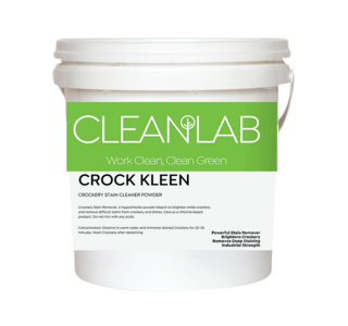 CROCK KLEEN (KG) - crockery stain cleaner powder 5kg - CleanLab