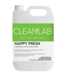 NAPPYFRESH - antibacterial eco fresh nappy soak powder - CleanLab