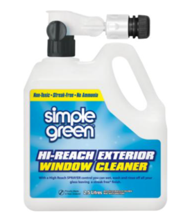 Exterior Window Wash with Hose attachment 2.5L - Simple Green