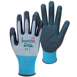 Cut 3 HPPE Gloves Grey X-LARGE - Bastion Mako