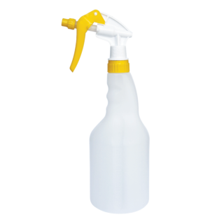 Spray Bottle 750ml with Yellow Trigger