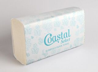 Slimfold paper towels 1ply - Coastal