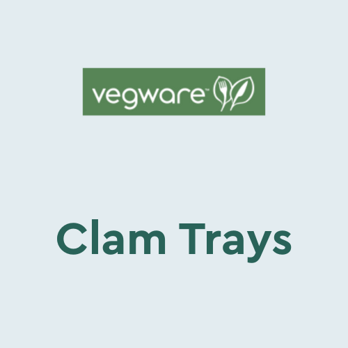 Clam Trays Vegware