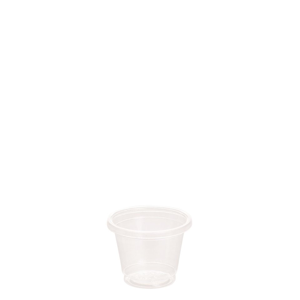 30ml Clear Cold Cup PLA - Ecoware