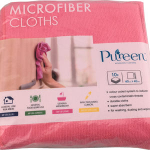 Microfibre Cloth 40x40cm Pink - PureEn