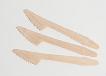 Timber Knife 16cm, Pack 100 - Vegware