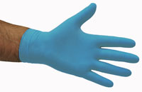 Nitrile Low Modulus Gloves Blue SMALL - Selfgard