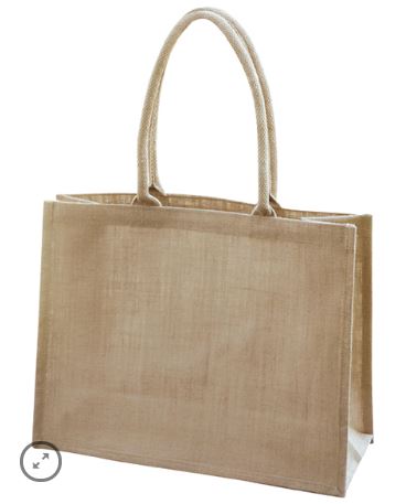 Unlaminated Natural Shopper Bag - Ecobags