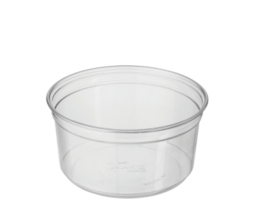 Round Deli Containers 12 oz, Clear - Castaway