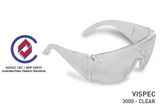 VISPEC Safety overspec, Clear lens - Esko