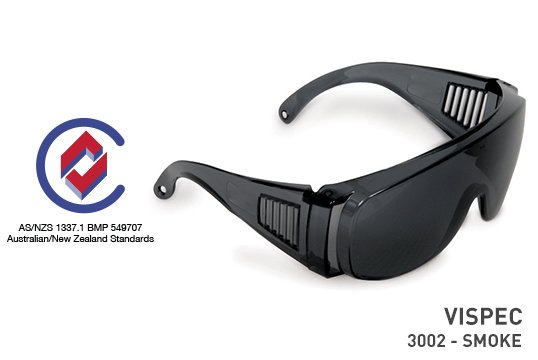 VISPEC Safety overspec, Smoke lens - Esko