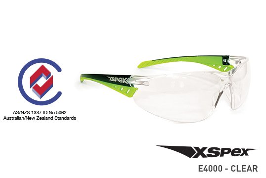 XSPEX' Safety Spec, Clear Lens - Esko
