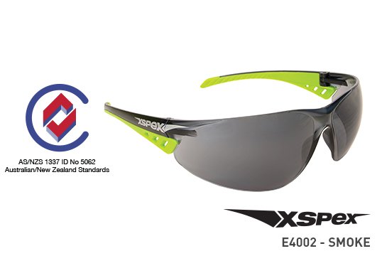 XSPEX' Safety Spec, Smoke Lens - Esko