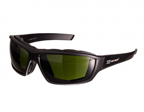 COMBAT X4' Safety spec, Foam seal, Shade Welding 3 Lens - Esko