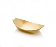 Pine boat 8 x 5.5 x 1.5cm Baby, Pack 100 - Vegware