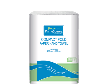 Compact Paper Hand Towel Sugarcane - Castaway/Primesource