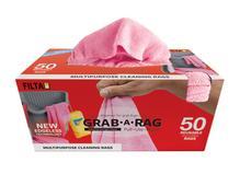 Grab-A-Rag Microfibre Cloths Pink - Filta
