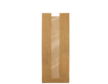 Loaf Window Paper Bags - Castaway
