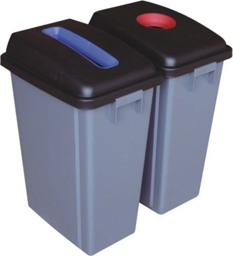 Recycle Bin Set WITH Wheels - 2 bins