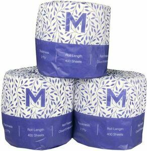 Wrapped Toilet Tissue - White, 2 Ply, 400 Sheets PALLET - Matthews