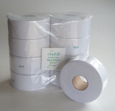 Jumbo Toilet Rolls 2ply 300m recycled - Coastal brand