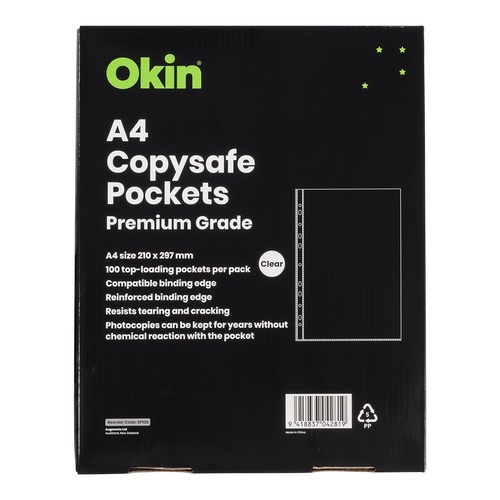 OSC Copysafe Pockets A4, Pack of 100