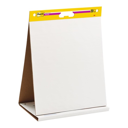 Post-it Tabletop Easel Pad with Dry Erase 563DE 508x584mm
