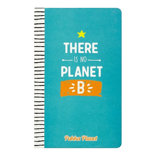 Pukka Planet Soft Cover Notebook 13x21cm There is no Planet B