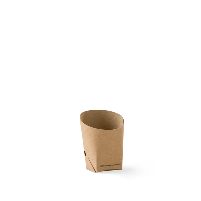 Chip Scoop Small, Brown 56x50x100 - Go Range - Detpak