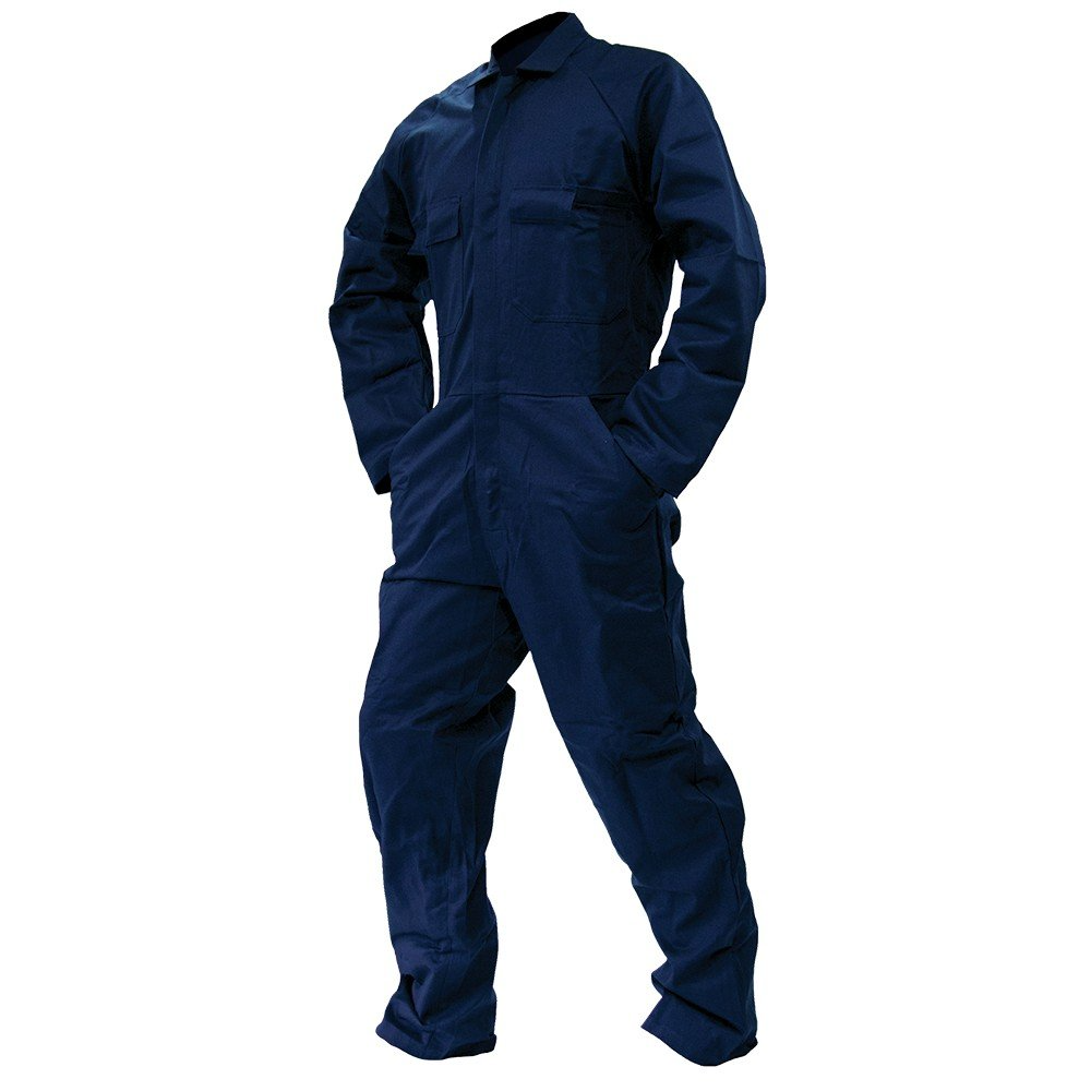 Overall Ls, 300Gsm Cotton, Navy-Size 11
