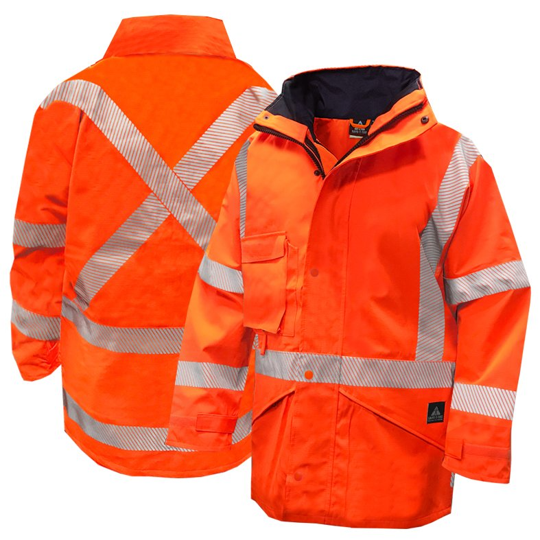 Torrential Rain Jacket, Orange-Size M