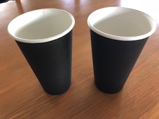 Spot the difference - coffee cups