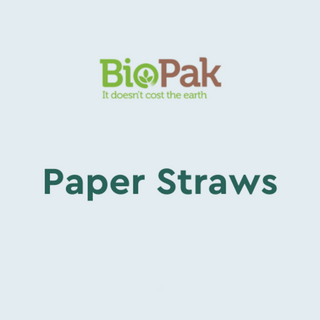 BioPak Paper Straws | Eco-Friendly Straws NZ