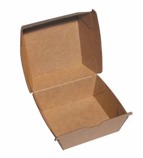 Kraft Burger Box - Ecoware