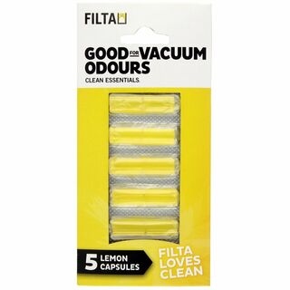 Ultra Clean VACUUM CLEANER AIR FRESHENER 4 PK LEMON