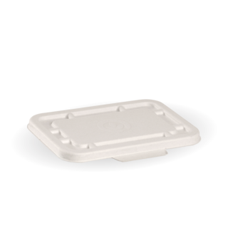 500ml & 600ml White BioCane Takeaway Lid - BioPak