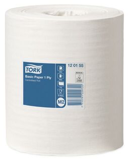 Basic Paper Centrefeed Universal 1 Ply M2 - Tork 120155
