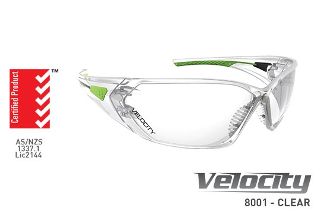 VELOCITY' Safety spec, Clear Lens - Esko