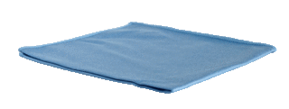 XL Commercial Microfibre Cloth - Glass Aqua 600mm X 400mm, Pack 10 - Filta