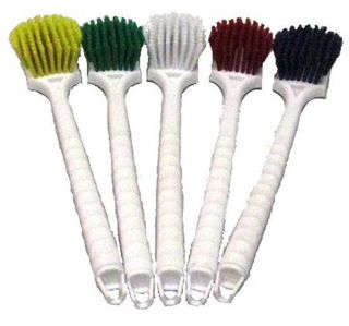 Gong brush - Long handle YELLOW