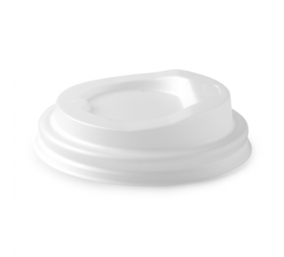 63mm 4oz PLA Lid, Opaque - BioPak