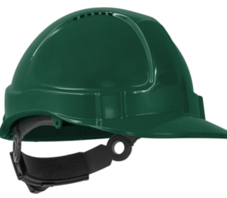 TUFF-NUT'Ratchet  Vented Hard Hat, GREEN - Esko