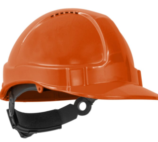 TUFF-NUT' Ratchet  Vented Hard Hat, ORANGE - Esko